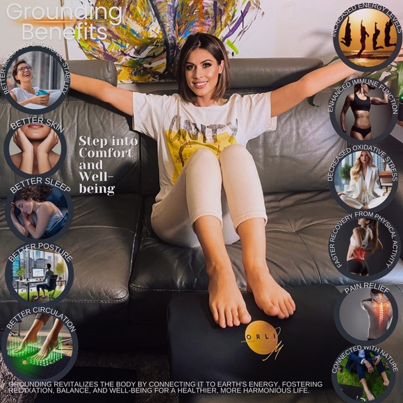 World's First Grounding Foot Rest — Revolutionary Technology - Picture 5 of 5